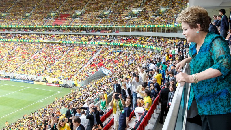 Presidenta é vaiada por torcedores durante abertura da Copa das Confederações