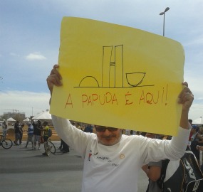 O Congresso foi um dos principais alvos dos manifestantes em Brasília