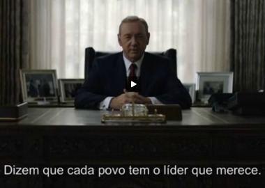 Seriado aborda drama sobre as consequências do poder e da corrupção na política