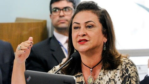 Kátia Abreu defende Dilma e créditos do Plano Safra em primeira reunião como membro da comissão do impeachment