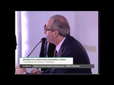 Eduardo Cunha aproveitou a entrevista para reiterar os argumentos de sua defesa