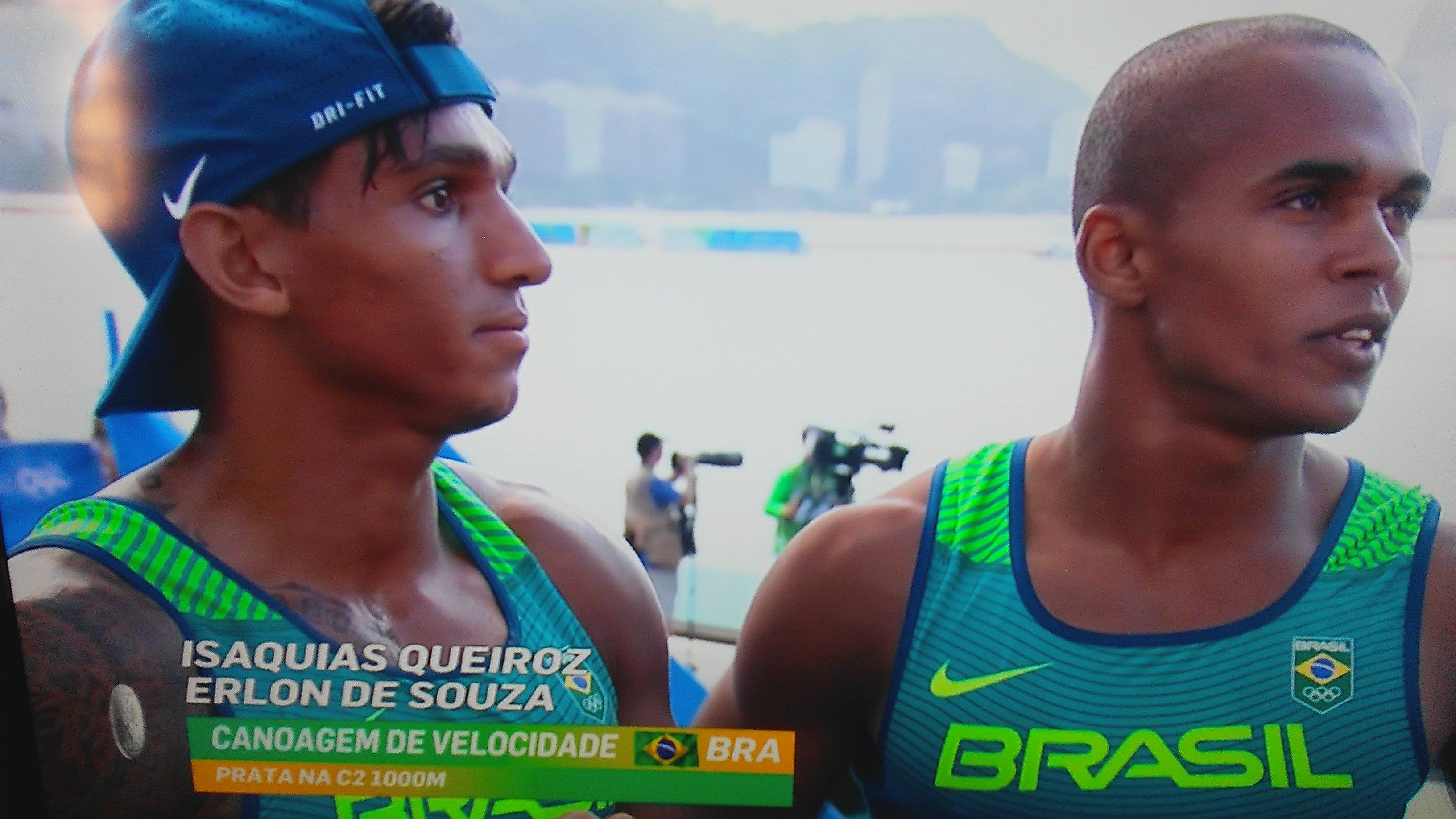 Dupla conquistou prata em prova 1.000m da canoagem esta manhã