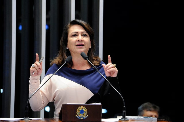 Kátia Abreu foi ministra da Agricultura no governo Dilma Rousseff