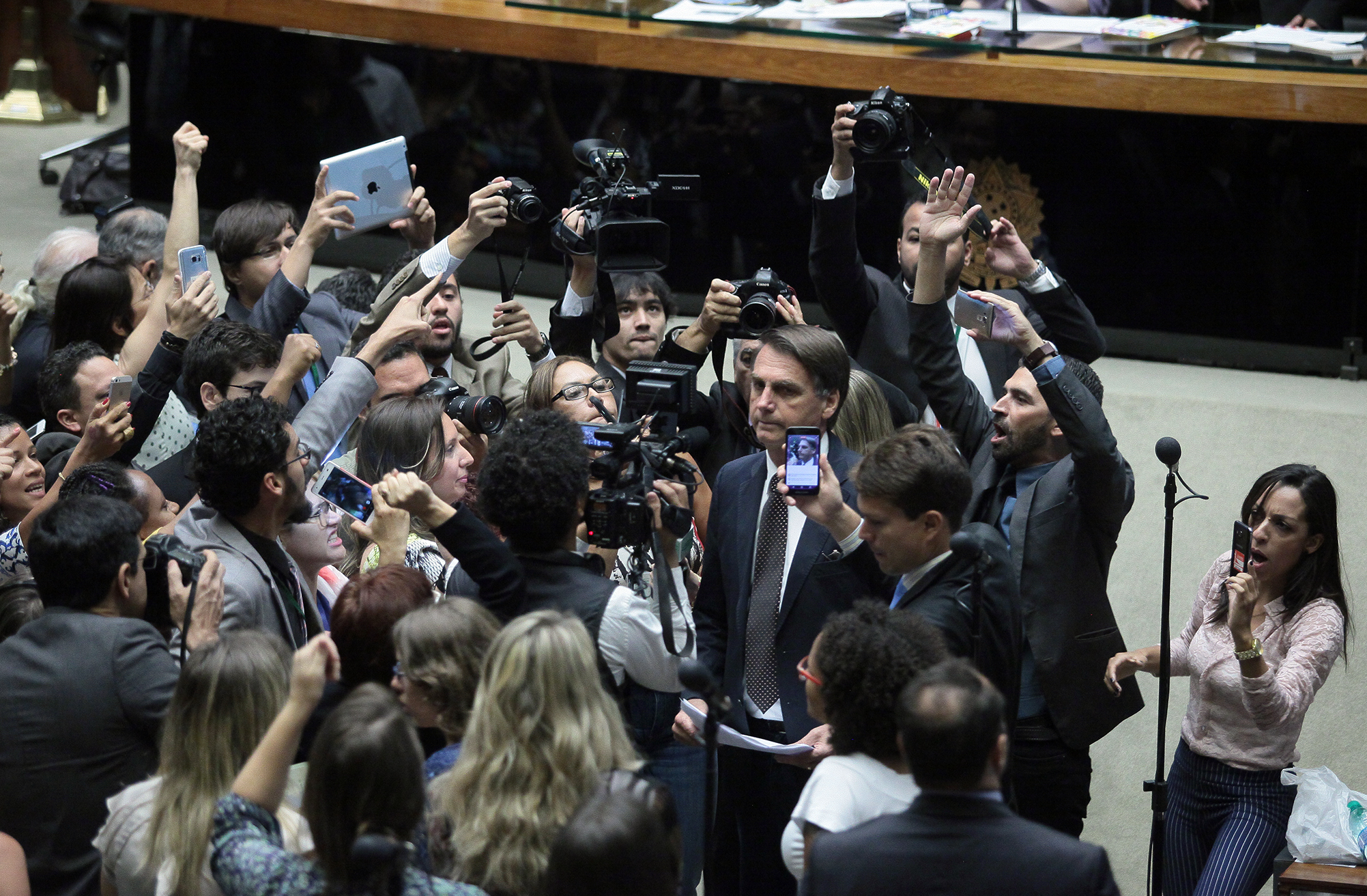 Bolsonaro quer apoio do PR para ter mais tempo de rádio e TV[fotografo]Agência Câmara[/fotografo]