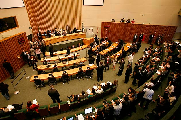 Toda a Mesa Diretora da Câmara Legislativa foi afastada após ação judicial impulsionada pela Operação Drácon