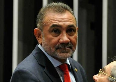 Telmário Mota foi denunciado pela própria filha de abuso sexual. Foto: Agência Senado[/fotografo]