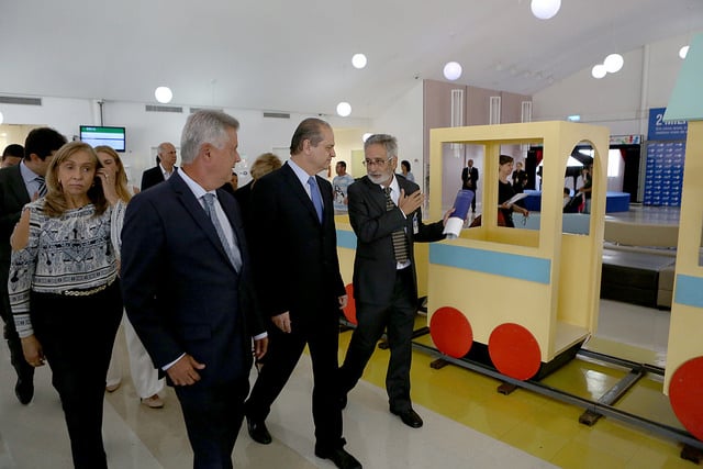 Ministro da Saúde e governador do DF visitaram as obras do Hospital da Criança de Brasília