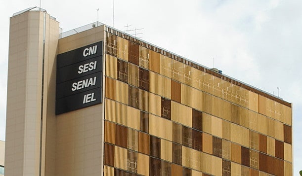 Edifício sede da CNI, em Brasília [fotografo] Reprodução [/fotografo]