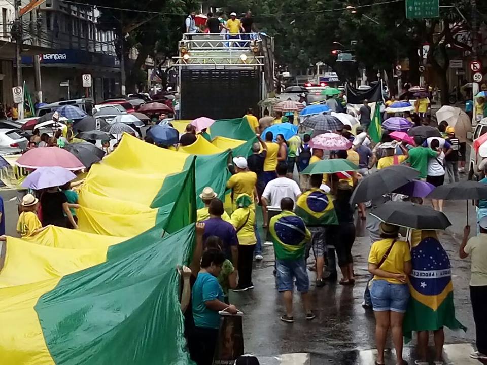 Passeata em Belém foi do Centro à Doca