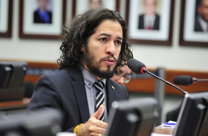 Jean Wyllys renunciou ao mandato de deputado federal por causa de ameaças. [fotografo] Agência Câmara [/fotografo]