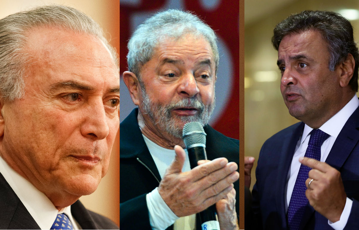 Michel temer, operação lava jato, lula, Aécio neves, PSDB, PT, PMDB, foro privilegiado, judiciário, stf, ministério público, polícia federal, constituição, cesare Battisti, 