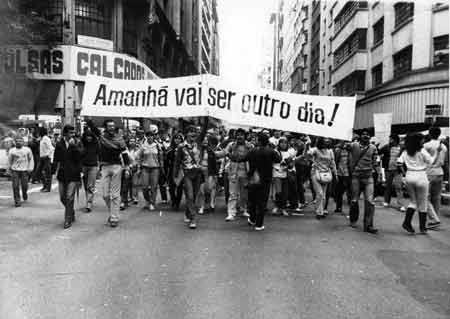 Manifestações populares em 1988