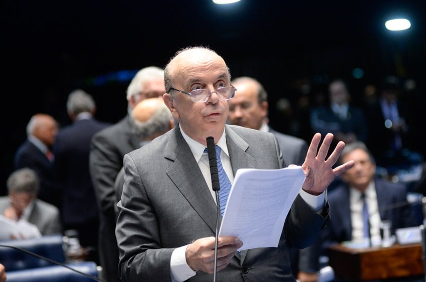 O senador José Serra (PSDB-SP) [fotografo] Agência Senado / Jefferson Rudy [/fotografo]