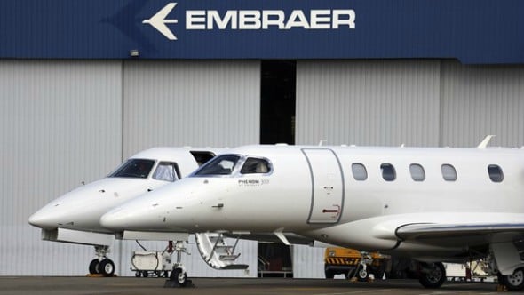 Aeronaves da Embraer [fotografo] Divulgação/Embraer [/fotografo]