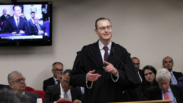 PSD, partido que conta com a maior bancada do Senado, fechou questão em declaração de apoio à indicação de Cristiano Zanin ao STF. Foto: Sylvio Sirangelo/TRF4