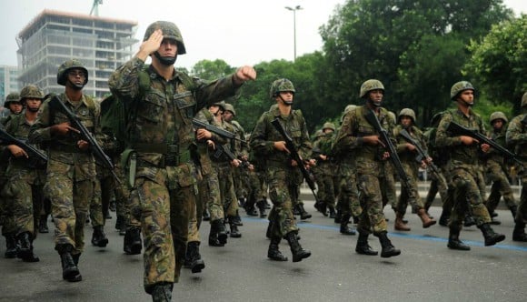 Relatório do Fórum Nacional de Segurança Pública chama atenção para a necessidade de aumentar a presença do Exército na Amazônia. Foro: Fernando Frazão/ABr