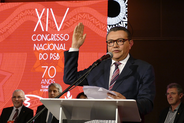 Para Carlos Siqueira, PT erra ao não sinalizar que pretende dividir espaço com outros partidos de oposição a Bolsonaro[fotografo]Roque de Sá/PSB[/fotografo]