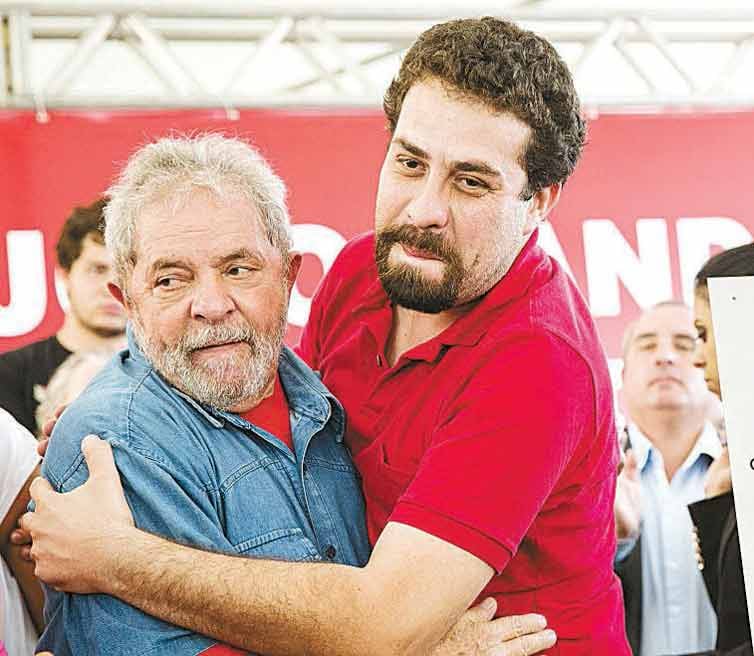 Lula e Guilherme Boulos [fotografo] reprodução [/fotografo]