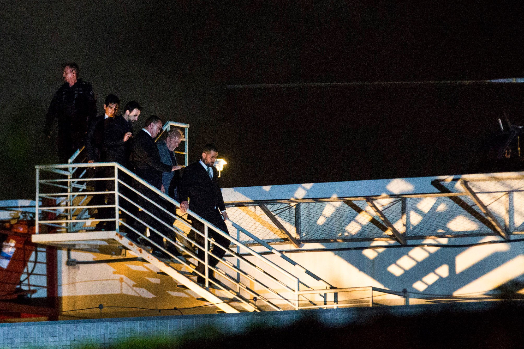 O desembarque do ex-presidente em Curitiba em abril de 2018 para o início do cumprimento de sua pena[fotografo]Marcello Casal Jr./ABr[/fotografo]