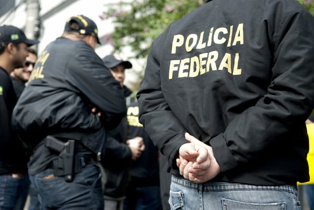 Funcionários da Polícia Federal [fotografo]Marcelo Camargo/Agência Brasil[/fotografo]