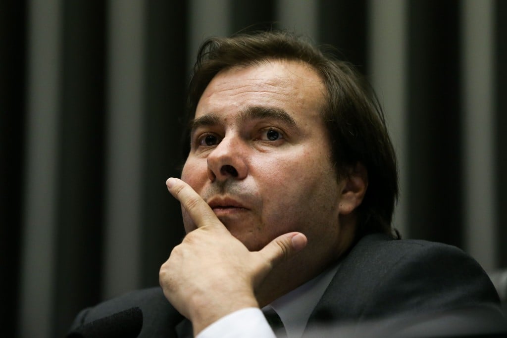 O presidente da Câmara, Rodrigo Maia (DEM-RJ). [fotografo] Marcelo Camargo/Agência Brasil [/fotografo]