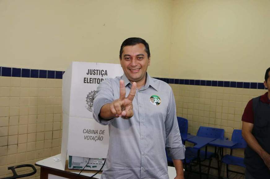 O governador do Amazonas, Wilson Lima [fotografo]Foto: Euzivaldo Queiroz[/fotografo]