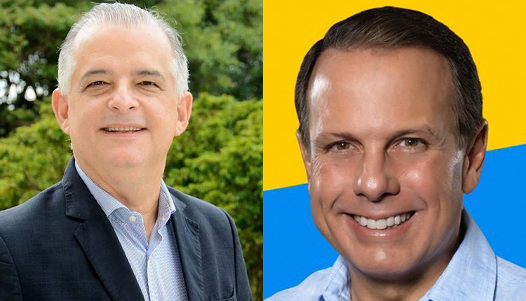 João Doria (PSDB) e Marcio França (PSB) disputarão o governo de São Paulo em segundo turno