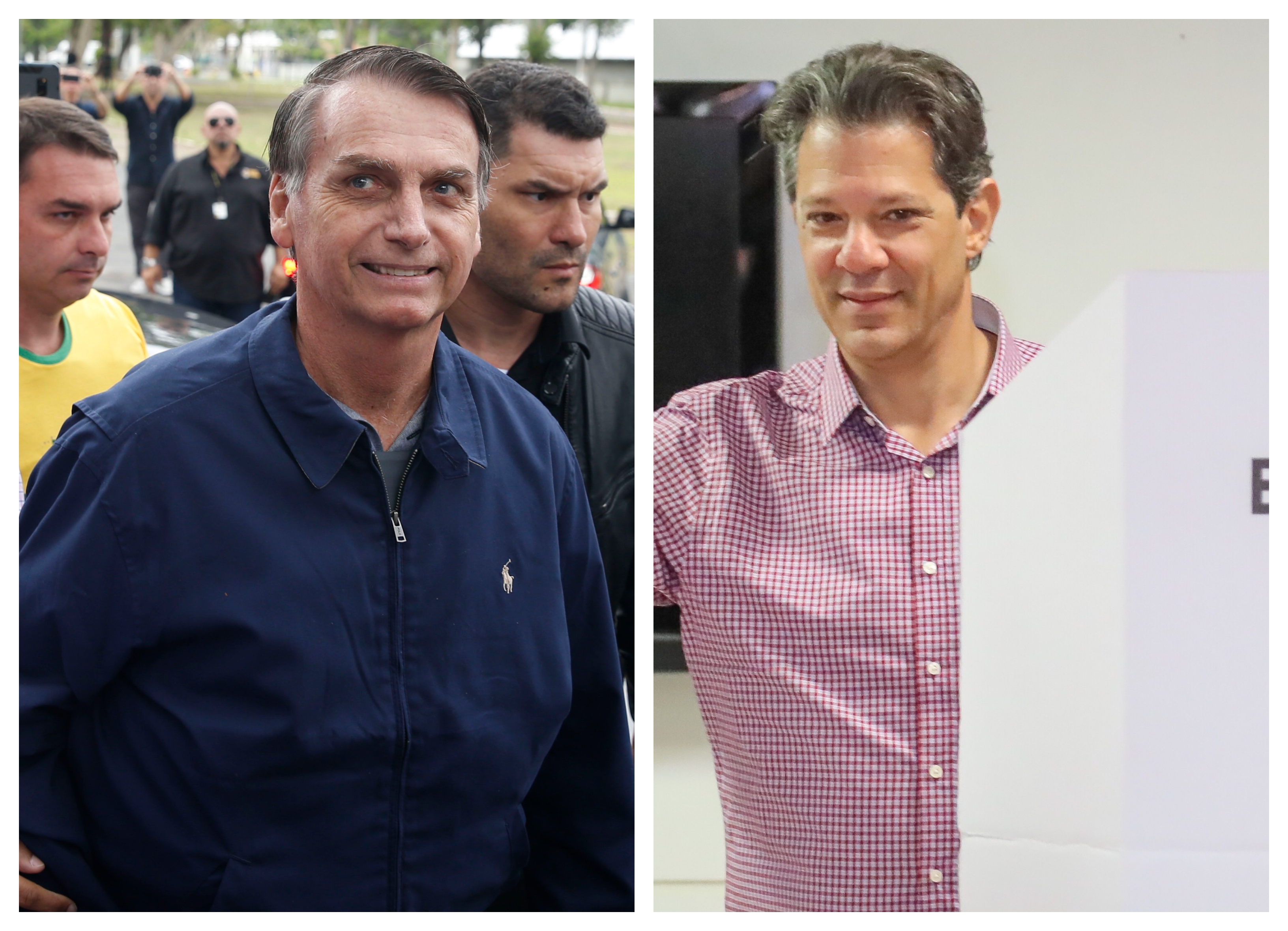 Em 28 de outubro o eleitor vai decidir entre Jair Bolsonaro (PSL) e Fernando Haddad (PT) para ser o novo presidente do Brasil[fotografo]Tânia Rêgo/Agência Brasil/Ricardo Stuckert[/fotografo]