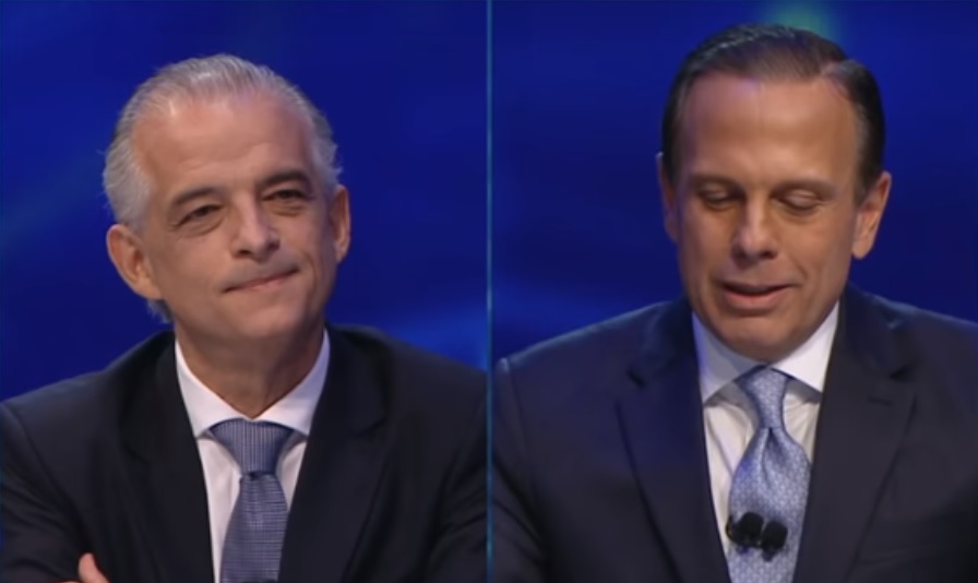 França e Doria trocam farpas e acusações em debate[fotografo]Reprodução[/fotografo]