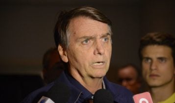 O candidato do PSL à Presidência, Jair Bolsonaro