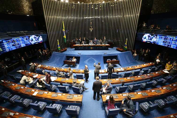 Privatização de distribuidoras da Eletrobras foi rejeitada por 34 votos a 18[fotografo]Fabio Rodrigues Pozzebom/Agência Brasil[/fotografo]