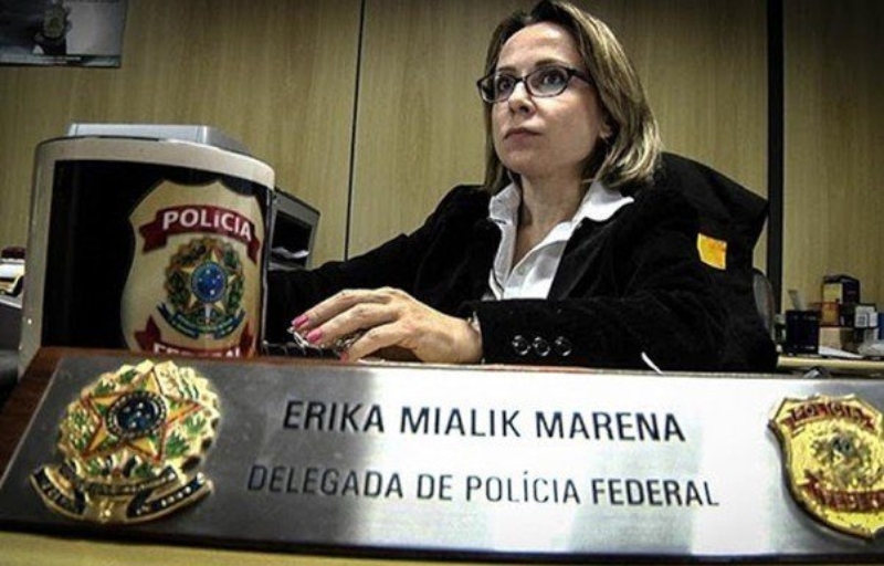 Erika Marena, delegada da PF [fotografo]Reprodução[/fotografo]