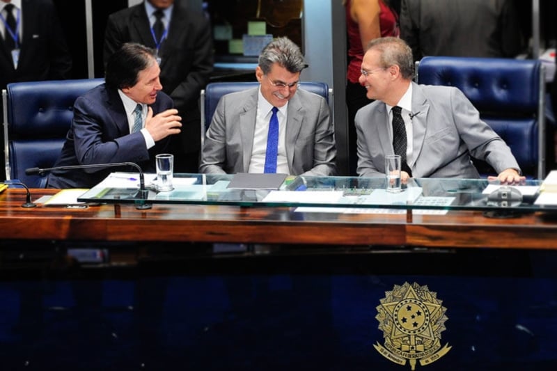 Os emedebistas Eunício, Jucá e Renan, três das principais lideranças do Senado, podem ser beneficiados com alteração na Lei da Ficha Limpa[fotografo]Jonas Pereira / Agência Senado[/fotografo]