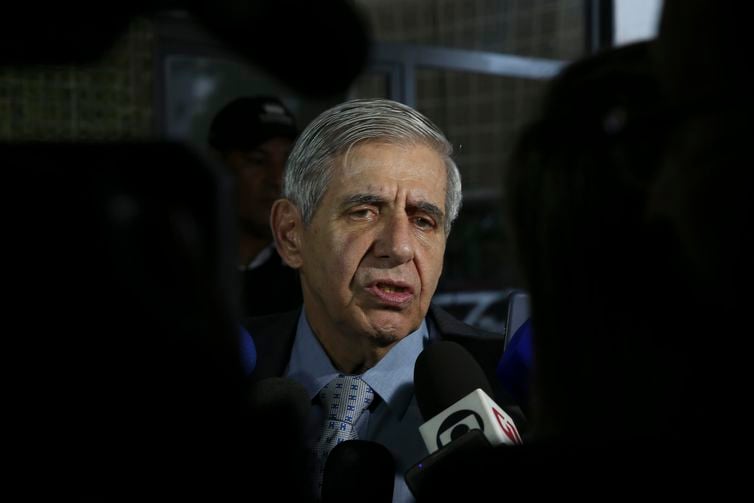 Ministro do GSI, general Augusto Heleno [fotograf]Antônio Cruz/ABr[/fotografo]