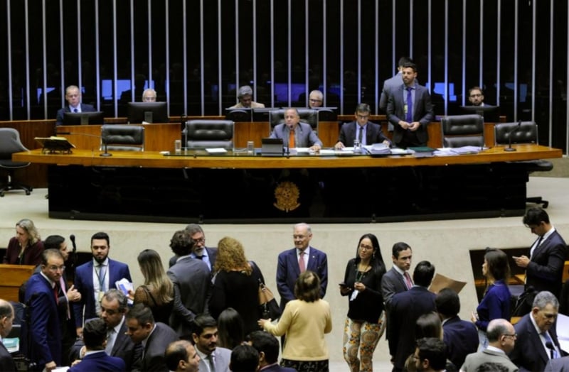 Na ausência de Rodrigo Maia, deputado Manato conduziu sessão plenária nesta terça-feira[fotografo]Cleia Viana / Câmara dos Deputados[/fotografo]