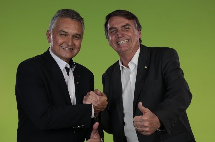 DeputadoGeneral Girão e presidente Jair Bolsonaro [fotografo]Facebook[/fotografo]