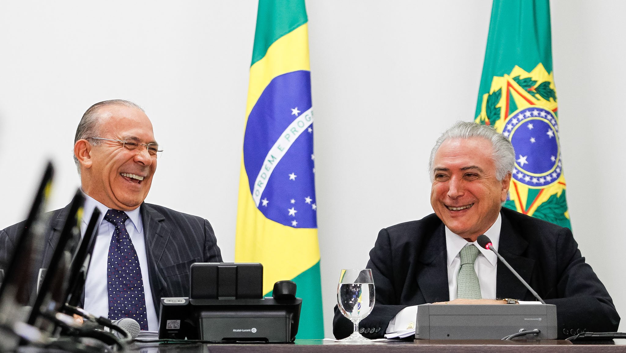 PGR aponta que Padilha e Temer negociaram propinas com a Odebrecht[fotografo]Beto Barata/PR[/fotografo]