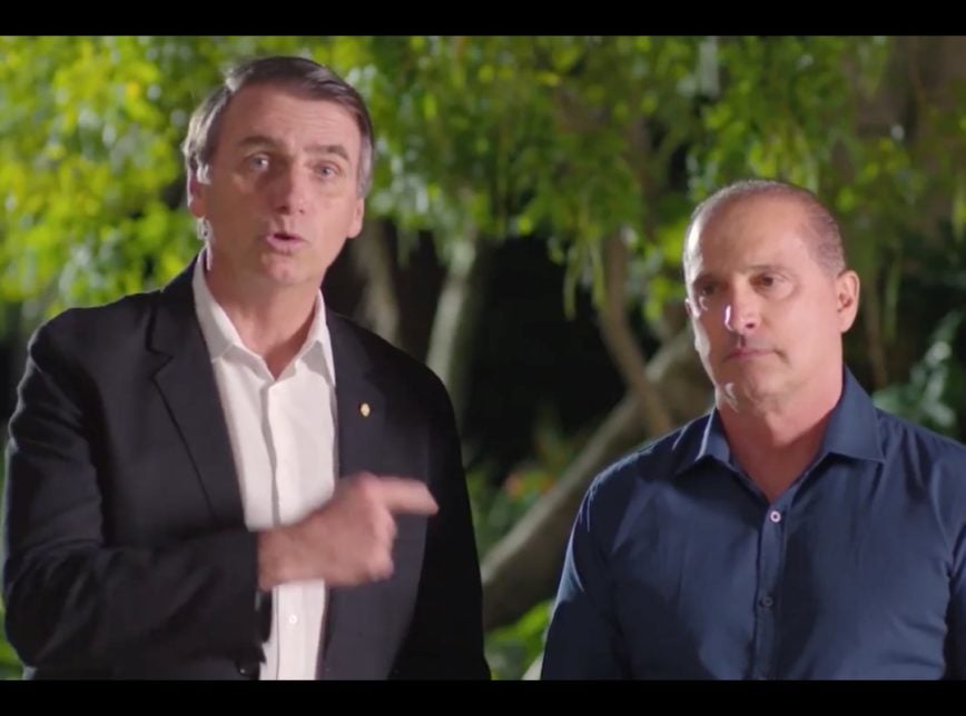 Presidente Jair Bolsonaro e ministro da Casa Civil, Onyx Lorenzoni