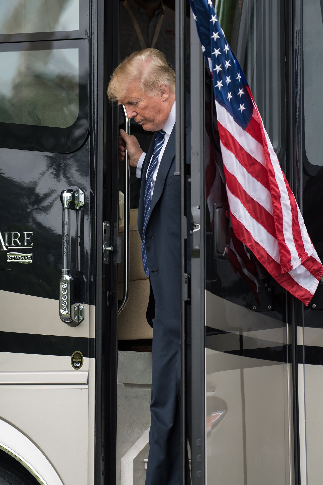 Donald Trump, presidente dos EUA. [fotografo]NASA / Aubrey Gemignani [/fotografo]