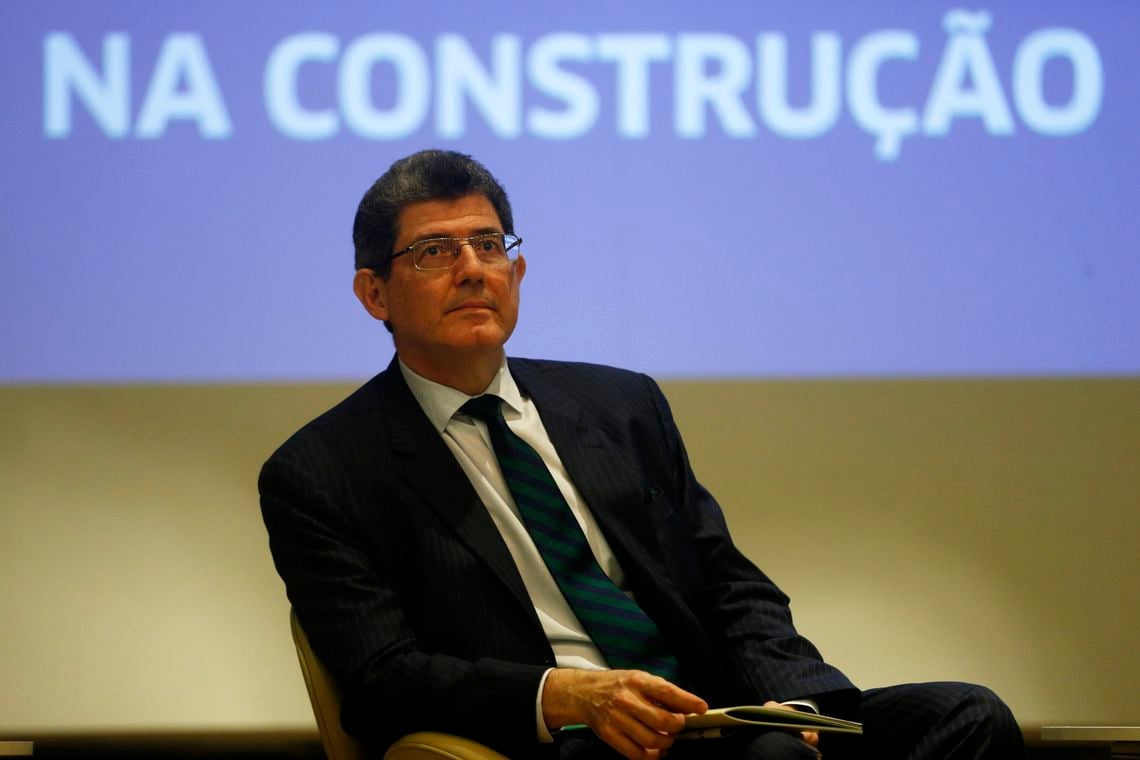 O futuro presidente do Banco Nacional de Desenvolvimento Econômico e Social (BNDES) no governo Jair Bolsonaro, Joaquim Levy, participa do encerramento do seminário Diálogos para o Amanhã.