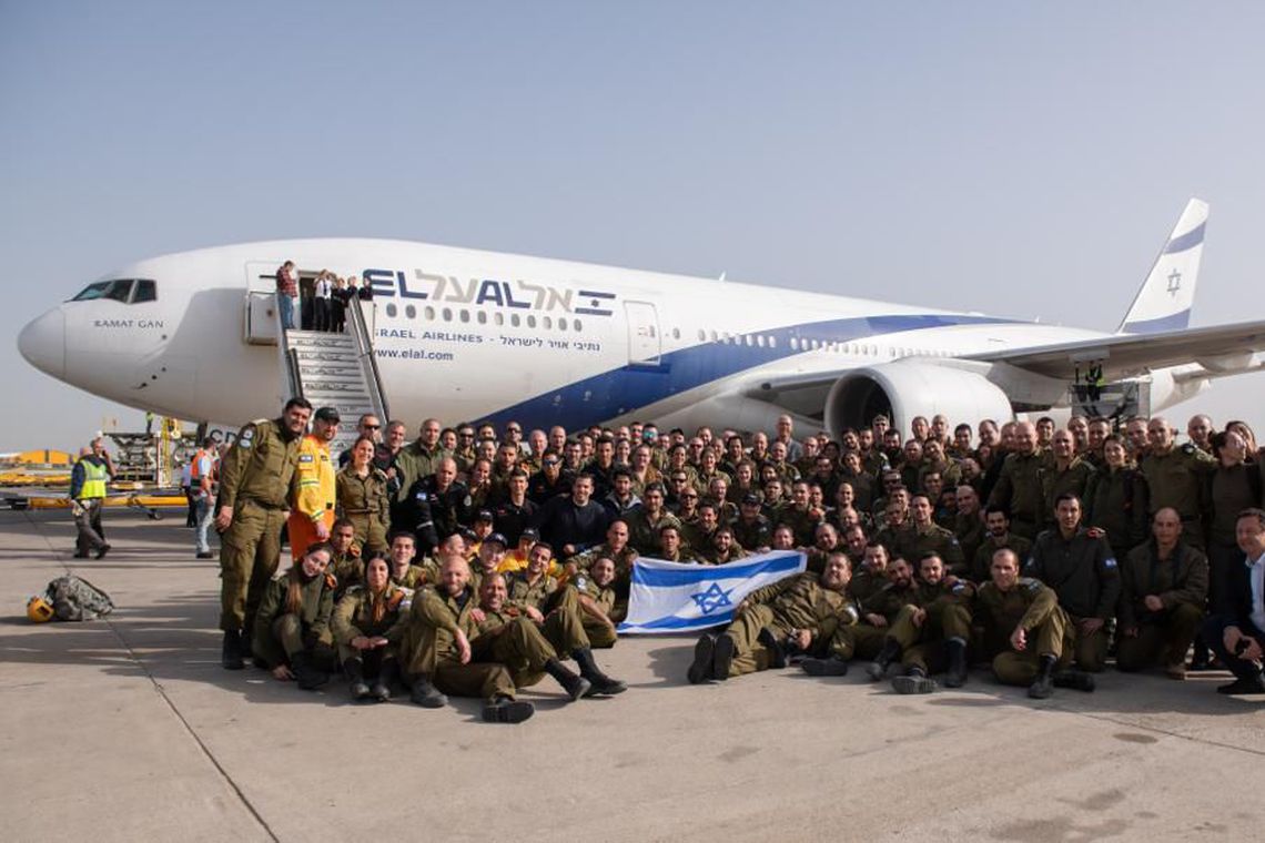 Em mais um sinal de aproximação com Bolsonaro, governo israelense cedeu equipe e tecnologia para ajudar em buscas em Minas Gerais[fotografo]Forças de Defesa de Israel/Twitter[/fotografo]