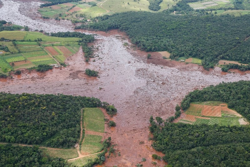 Região atingida pelo rompimento da barragem de Brumadinho[fotografo]Isac Nóbrega/PR[/fotografo]