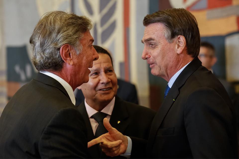 Collor foi convidado pelo governo a participar do almoço oferecido ao presidente da Argentina, Maurício Macri[fotografo]Divulgação[/fotografo]