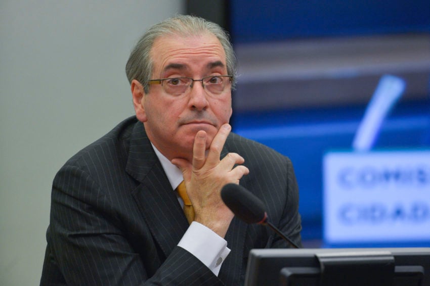 Ex-presidente da Câmara Eduardo Cunha votará em Bolsonaro. Foto: José Cruz/ABr[/fotografo]