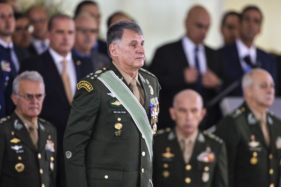 Comandante do Exército, general Edson Leal Pujol [fotografo]Valter Campanato / Agência Brasil[/fotografo]