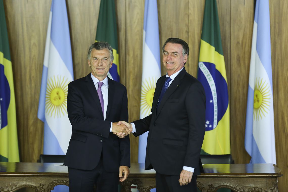 Macri, que faltou à posse de Bolsonaro, encontrou Bolsonaro pela primeira vez[fotografo]José Cruz / Agência Brasil[/fotografo]