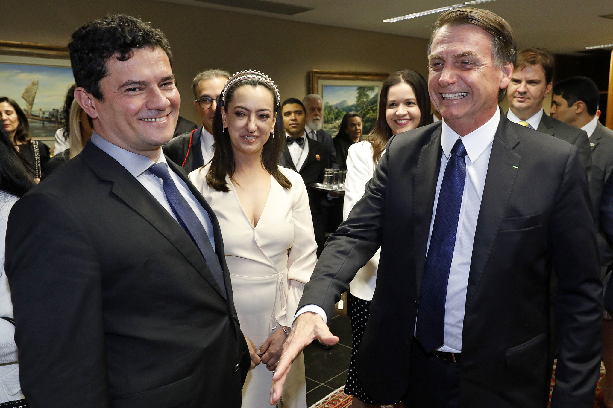 Moro e Bolsonaro [fotografo]Roberto Jayme/Ascom/TSE[/fotografo]