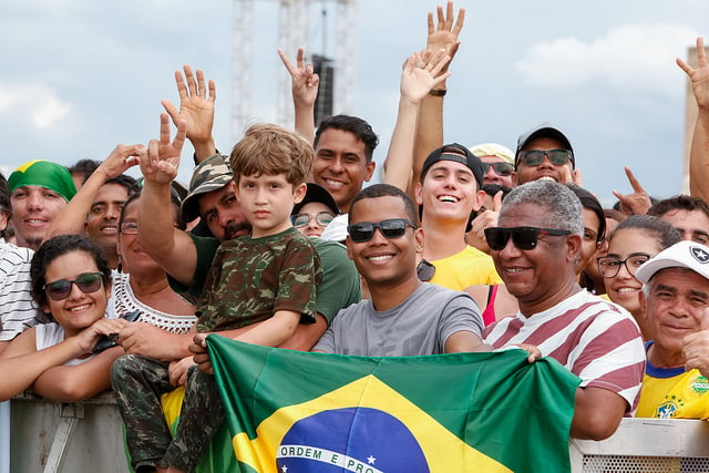 Brasileiros de todas as partes do país vieram a Brasília acompanhar a posse de Bolsonaro[fotografo]Palácio do Planalto[/fotografo]