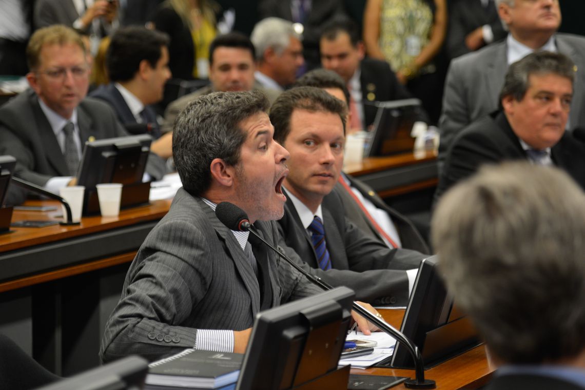 Líder do PSL na Câmara, Delegado Waldir  diz que o partido está subdividido [fotografo]Fabio Rodrigues Pozzebom/Agência Brasil[/fotografo]