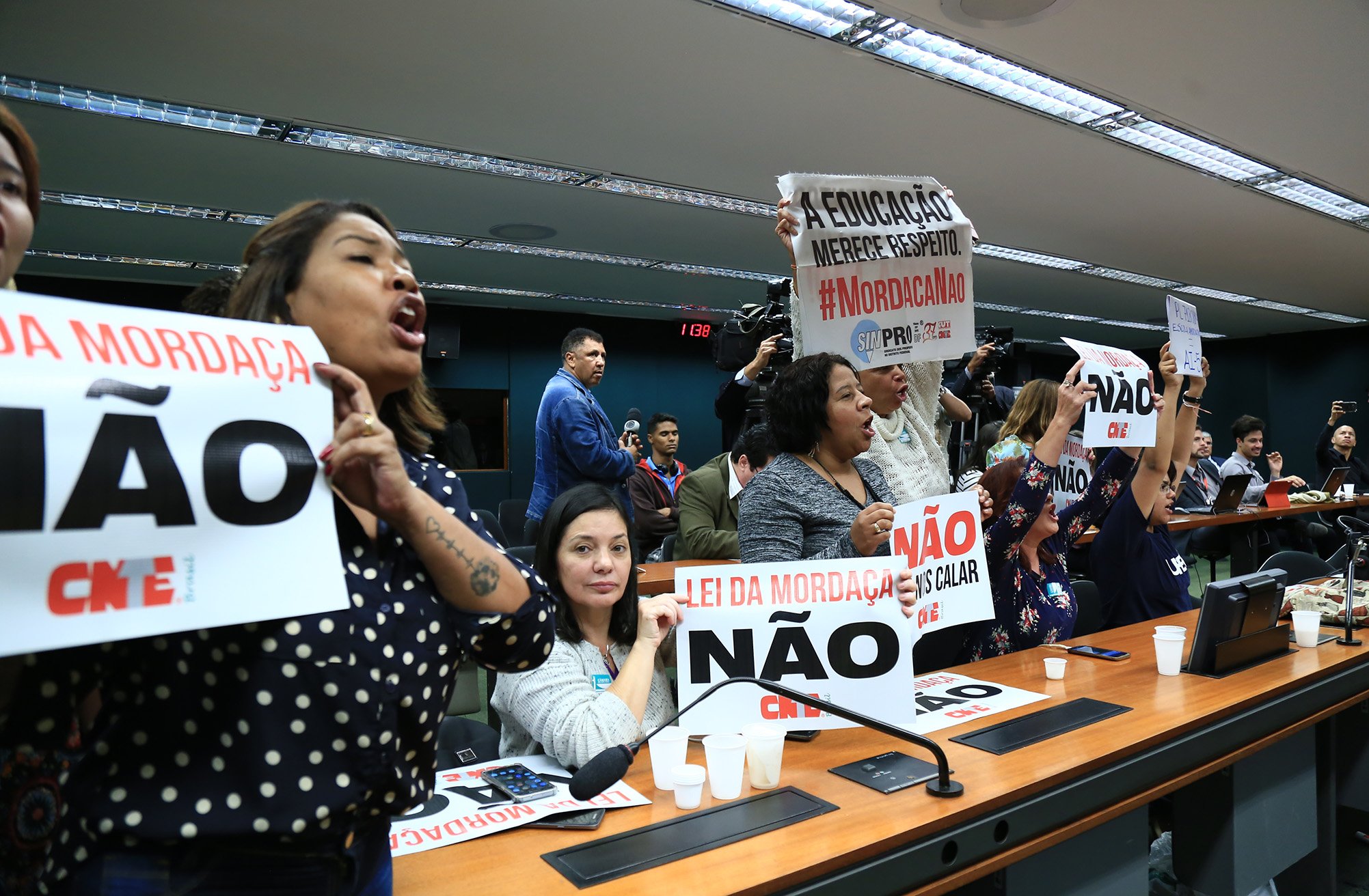 Antigo Escola Sem Partido foi arquivado na Câmara em 2018 após oposição barrar oito sessões de votação do relatório[fotografo]Alex Ferreira/Câmara[/fotografo] 